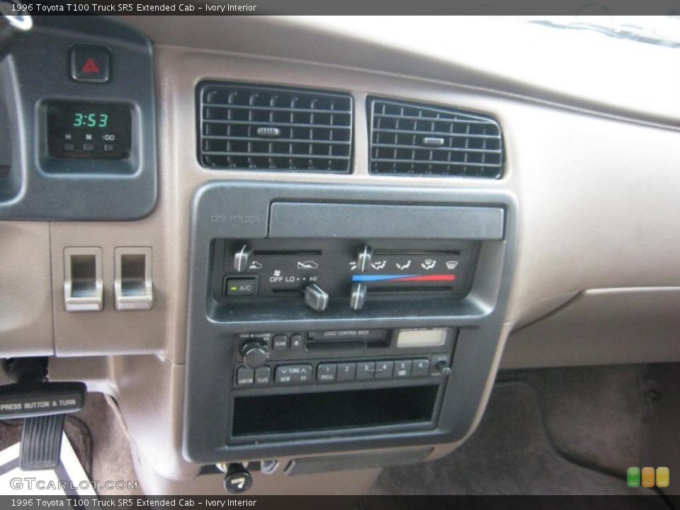 Ivory Interior Controls for the 1996 Toyota T100 Truck SR5 Extended Cab #34953930