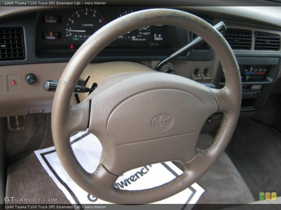 Ivory Interior Steering Wheel for the 1996 Toyota T100 Truck SR5 Extended Cab #34953949
