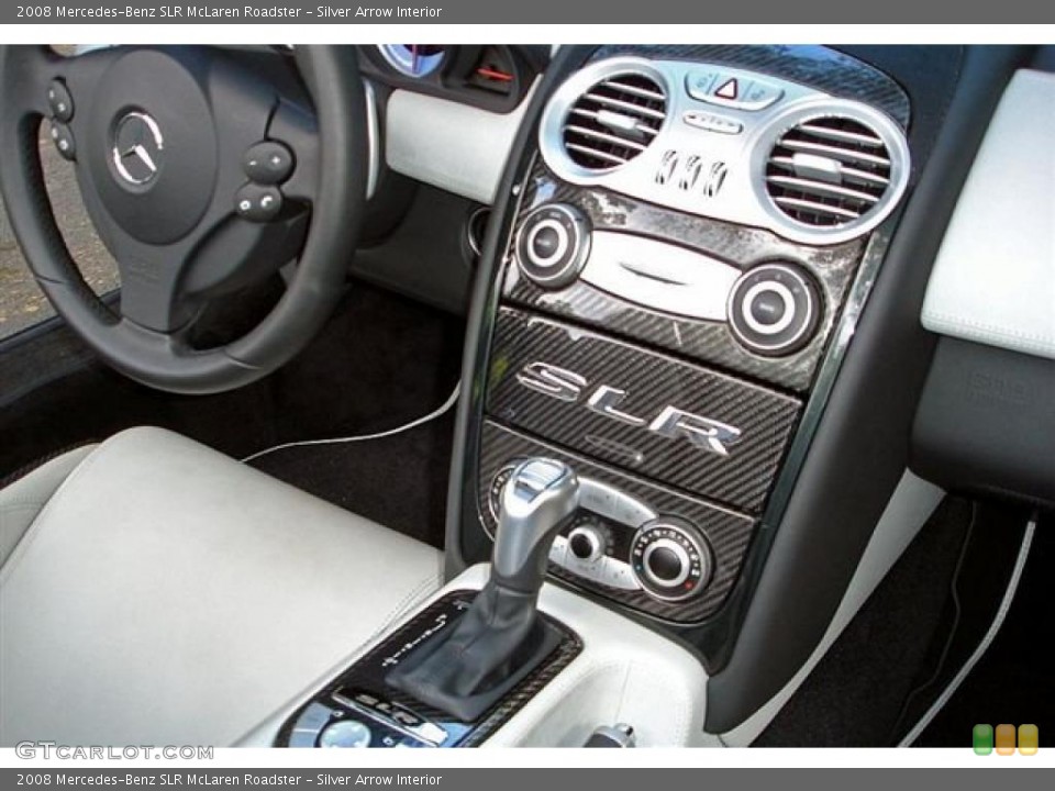 Silver Arrow Interior Controls for the 2008 Mercedes-Benz SLR McLaren Roadster #35040580