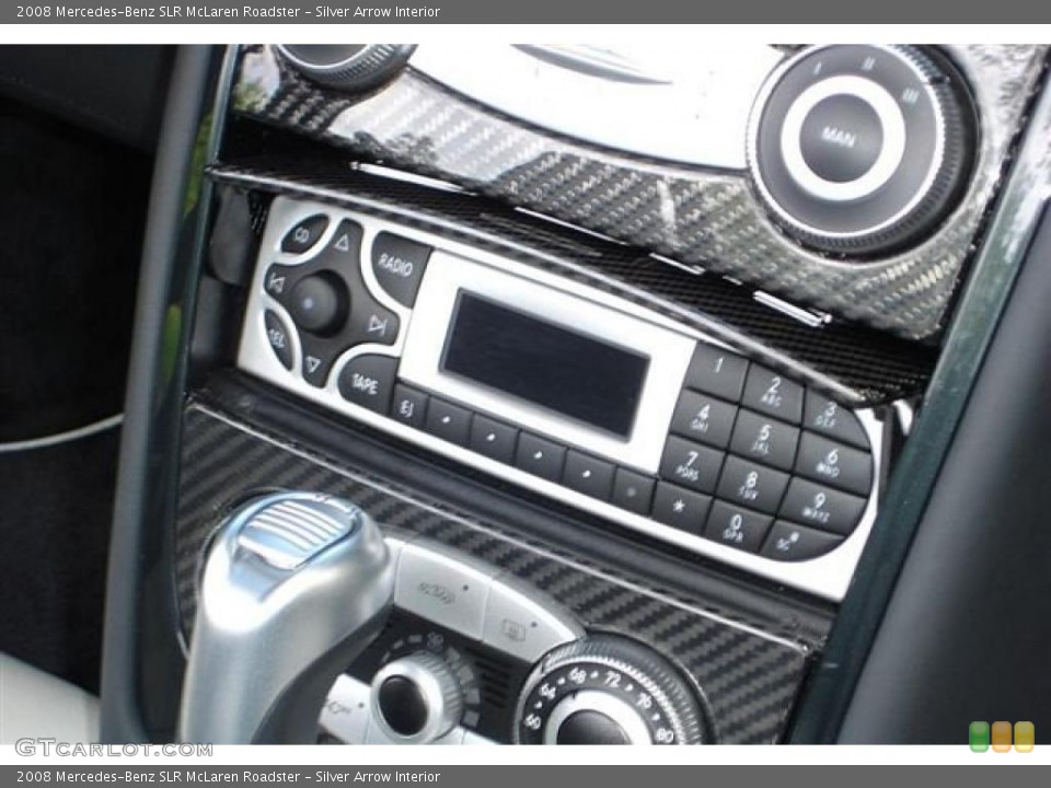 Silver Arrow Interior Controls for the 2008 Mercedes-Benz SLR McLaren Roadster #35040612