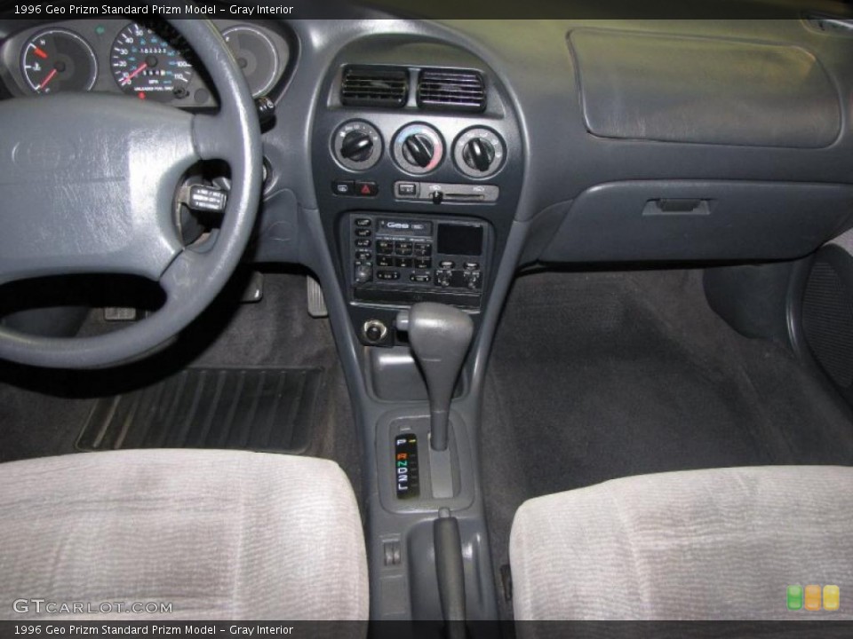 Gray 1996 Geo Prizm Interiors