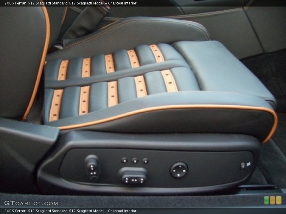 Charcoal Interior Photo for the 2006 Ferrari 612 Scaglietti  #3556964