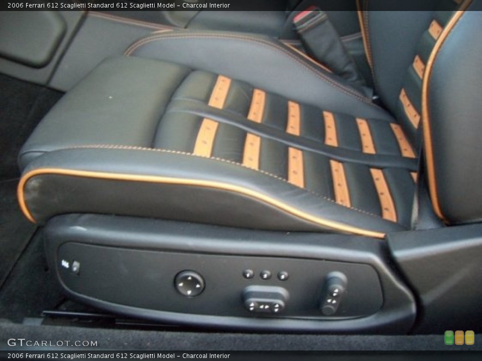 Charcoal Interior Photo for the 2006 Ferrari 612 Scaglietti  #3556988