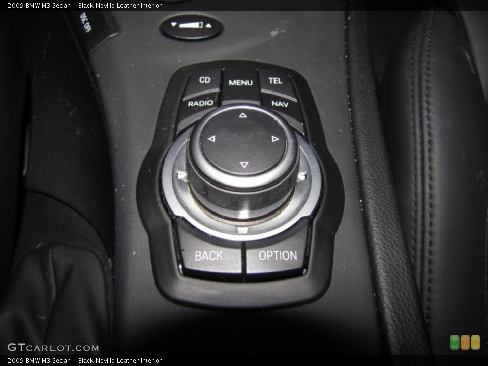 Black Novillo Leather Interior Controls for the 2009 BMW M3 Sedan #35574403