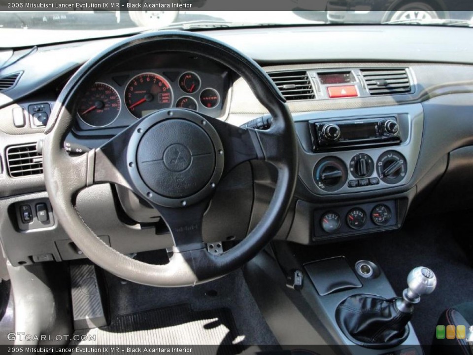 Black Alcantara Interior Transmission For The 2006