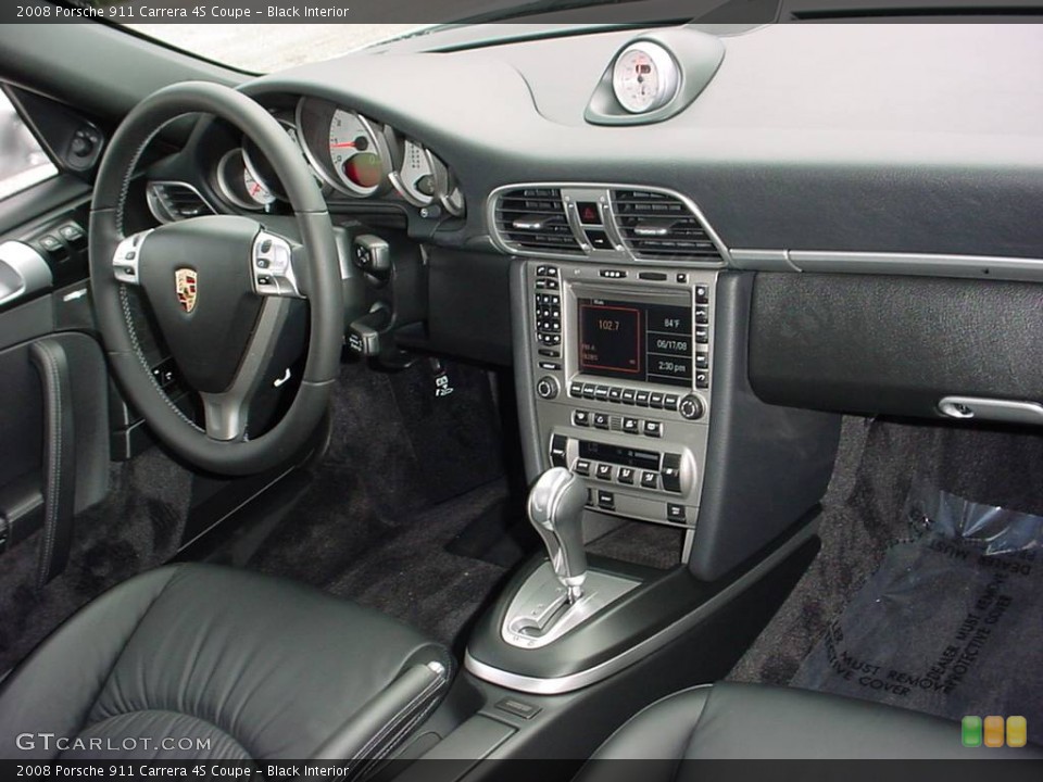 Black Interior Transmission for the 2008 Porsche 911 Carrera 4S Coupe #356172