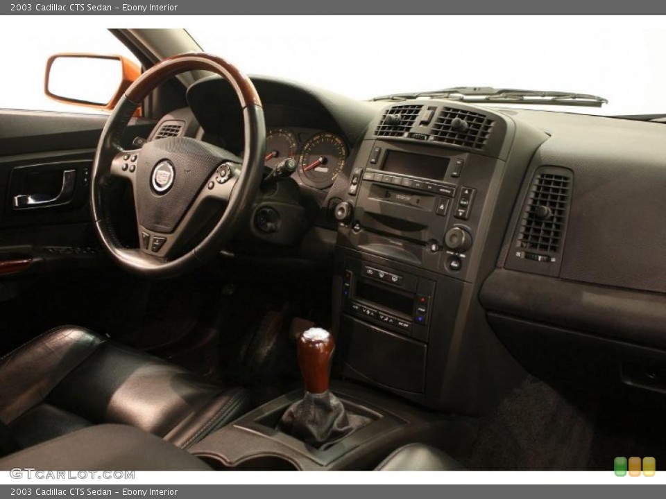 Ebony Interior Photo for the 2003 Cadillac CTS Sedan #35831156