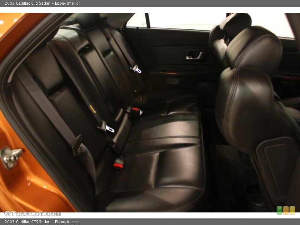 Ebony Interior Photo for the 2003 Cadillac CTS Sedan #35831168