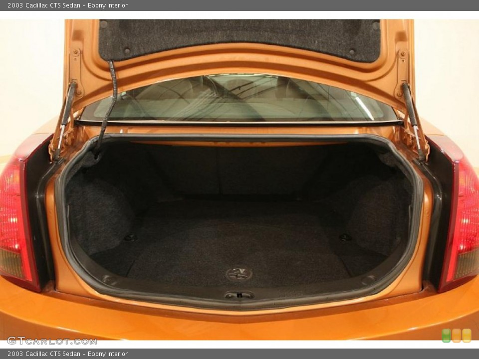 Ebony Interior Trunk for the 2003 Cadillac CTS Sedan #35831260