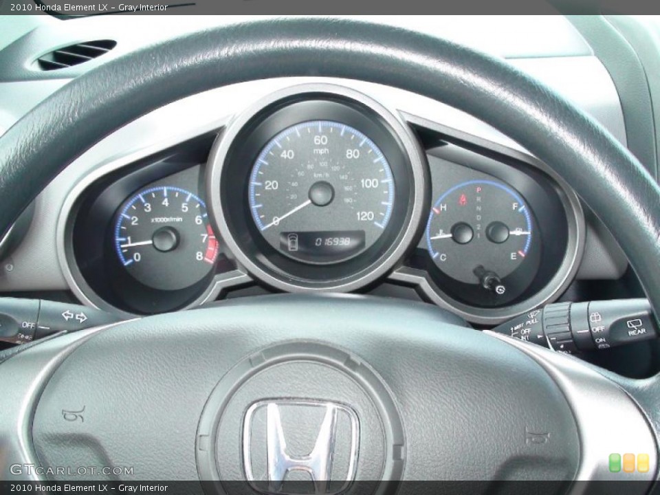Gray Interior Gauges for the 2010 Honda Element LX #35988538