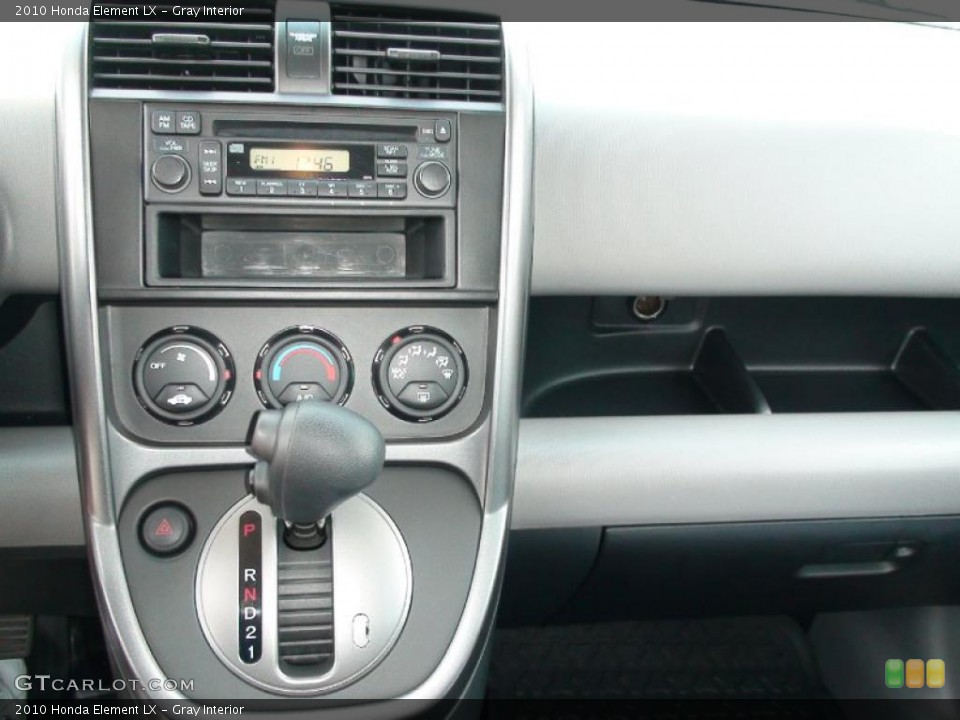 Gray Interior Controls for the 2010 Honda Element LX #35988585