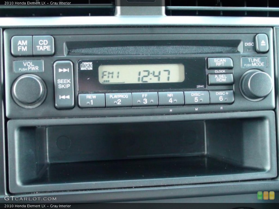 Gray Interior Audio System for the 2010 Honda Element LX #35988665