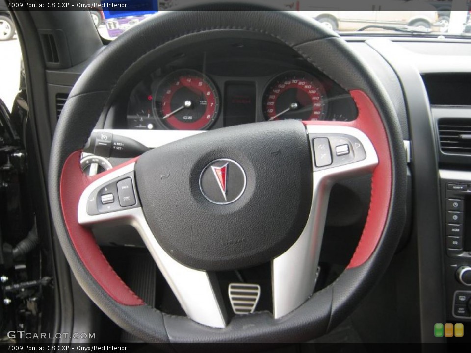 Onyx/Red Interior Photo for the 2009 Pontiac G8 GXP #36021185