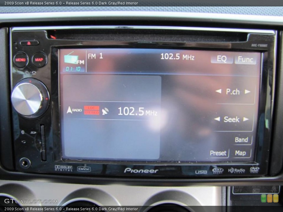 Release Series 6.0 Dark Gray/Red Interior Controls for the 2009 Scion xB Release Series 6.0 #36028069