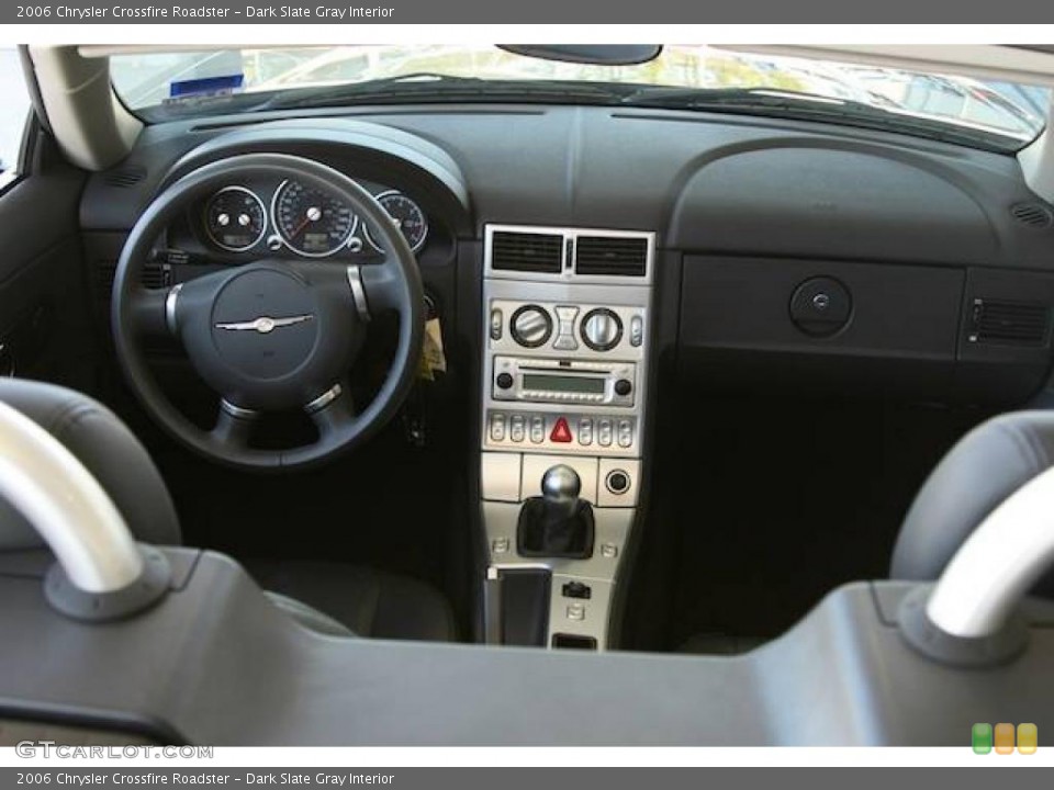 Dark Slate Gray Interior Dashboard for the 2006 Chrysler Crossfire Roadster #3603521