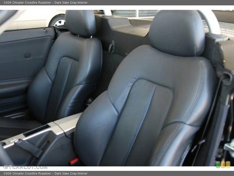 Dark Slate Gray Interior Photo for the 2006 Chrysler Crossfire Roadster #3603531