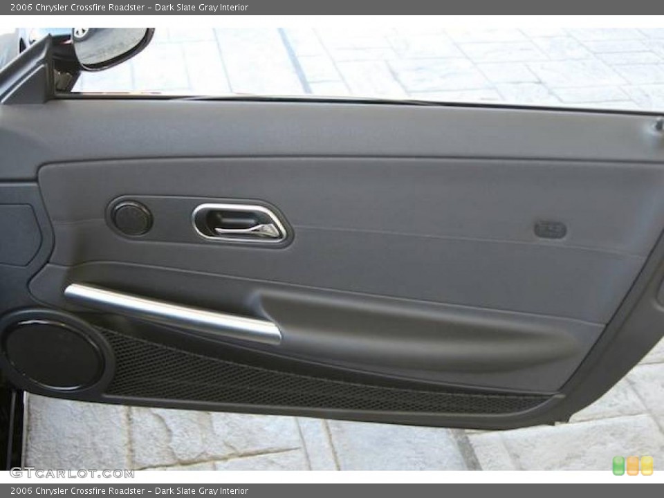Dark Slate Gray Interior Door Panel for the 2006 Chrysler Crossfire Roadster #3603561