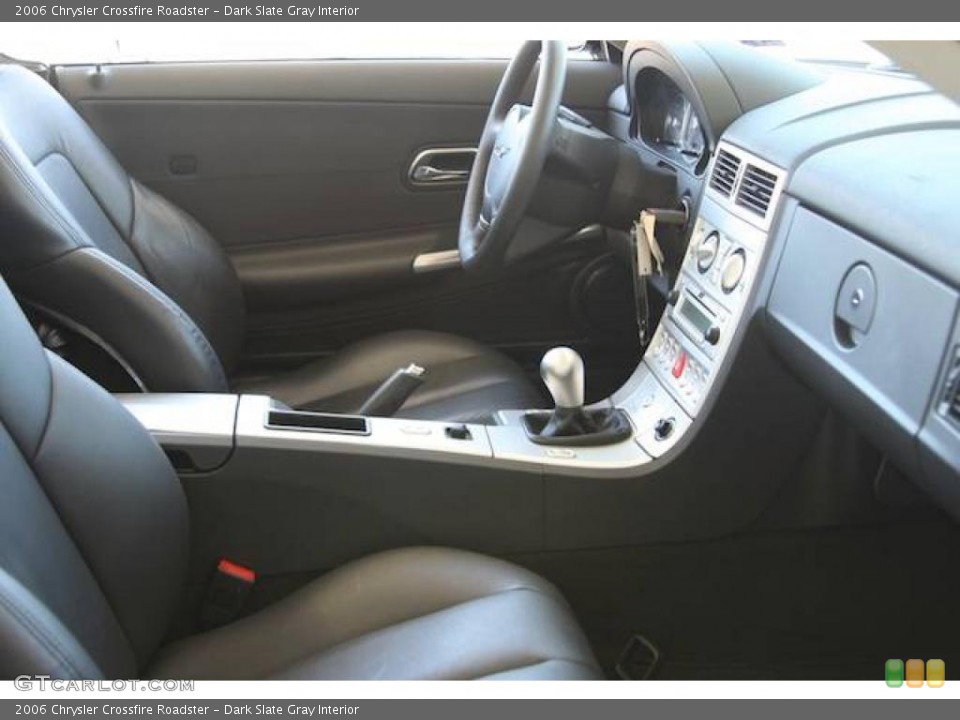 Dark Slate Gray Interior Photo for the 2006 Chrysler Crossfire Roadster #3603566
