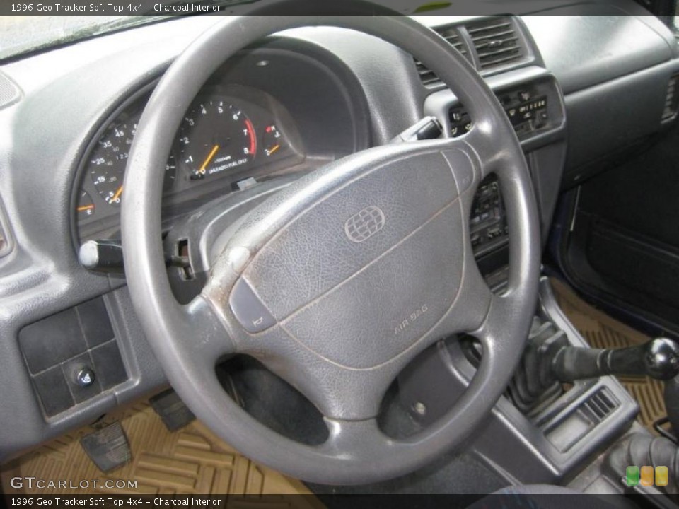 Charcoal Interior Dashboard for the 1996 Geo Tracker Soft Top 4x4 #36037372