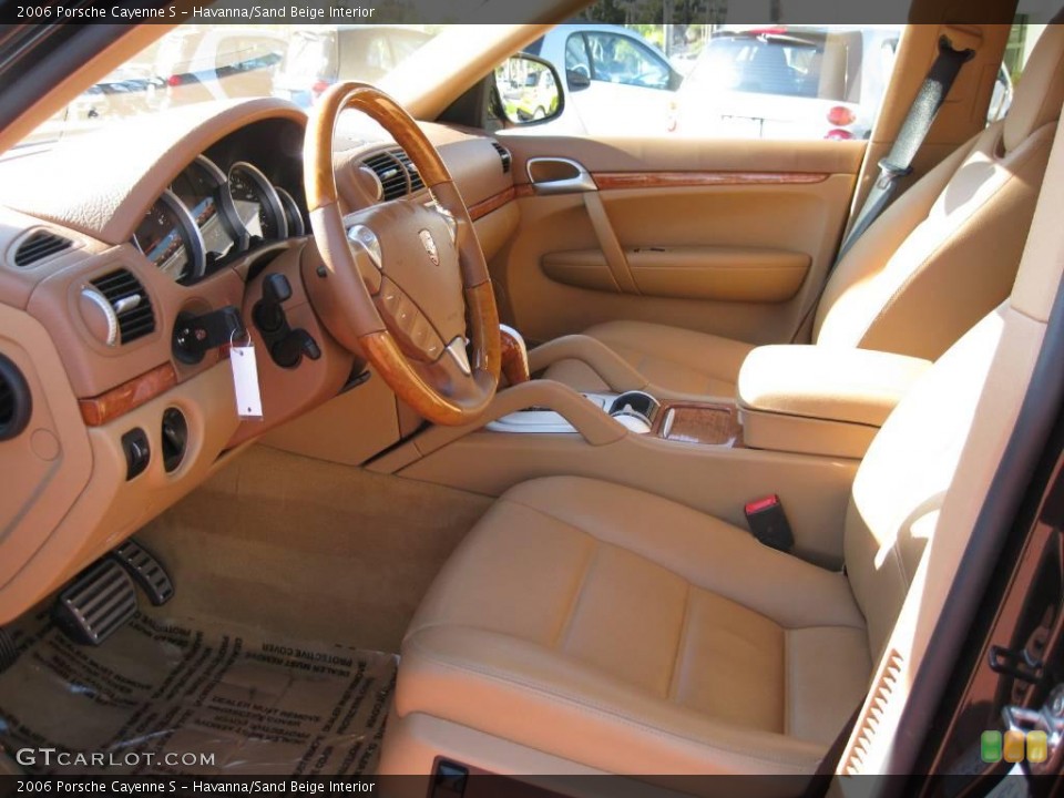 Havanna/Sand Beige Interior Photo for the 2006 Porsche Cayenne S #3621567