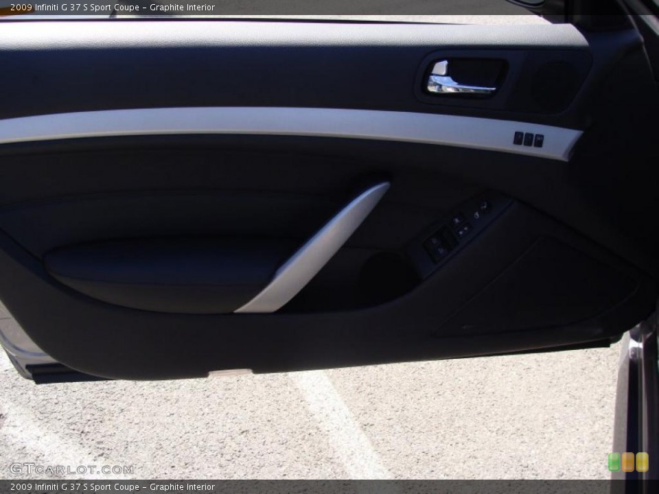 Graphite Interior Door Panel for the 2009 Infiniti G 37 S Sport Coupe #36286041