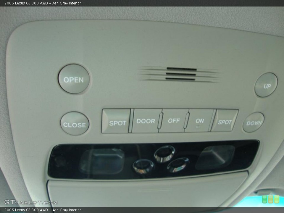 Ash Gray Interior Controls for the 2006 Lexus GS 300 AWD #36371966