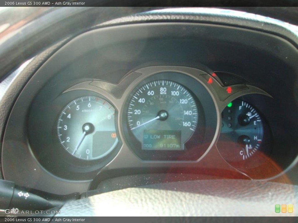 Ash Gray Interior Gauges for the 2006 Lexus GS 300 AWD #36371986