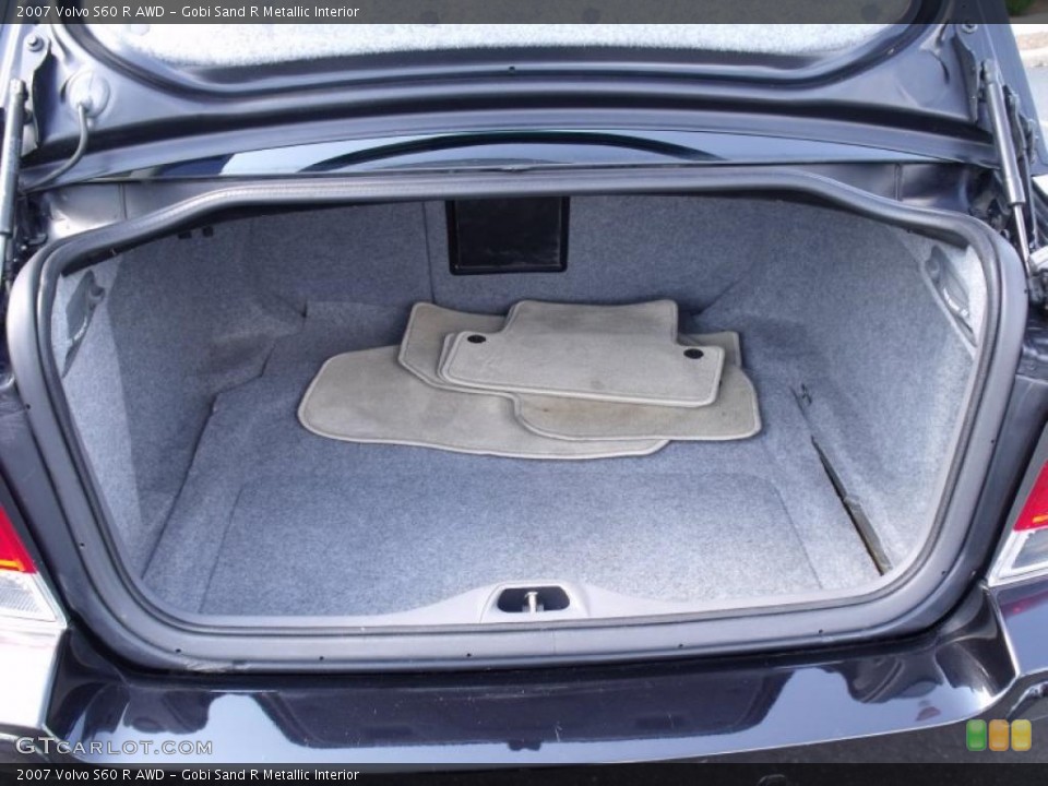 Gobi Sand R Metallic Interior Trunk for the 2007 Volvo S60 R AWD #36373087