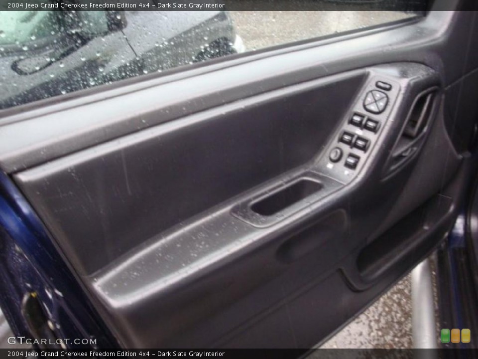 Dark Slate Gray Interior Door Panel for the 2004 Jeep Grand Cherokee Freedom Edition 4x4 #36656588