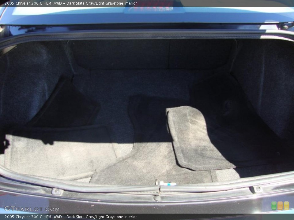 Dark Slate Gray/Light Graystone Interior Trunk for the 2005 Chrysler 300 C HEMI AWD #36781147