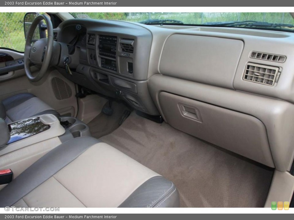 Medium Parchment Interior Dashboard for the 2003 Ford Excursion Eddie Bauer #36809849