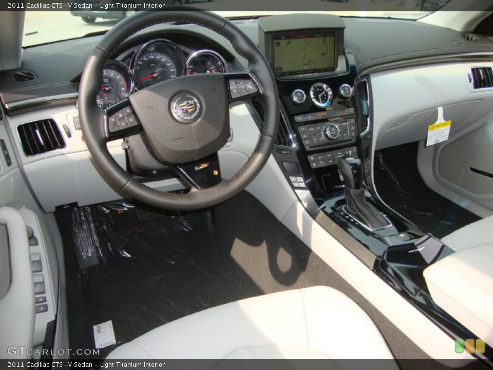 Light Titanium Interior Photo for the 2011 Cadillac CTS -V Sedan #36862481