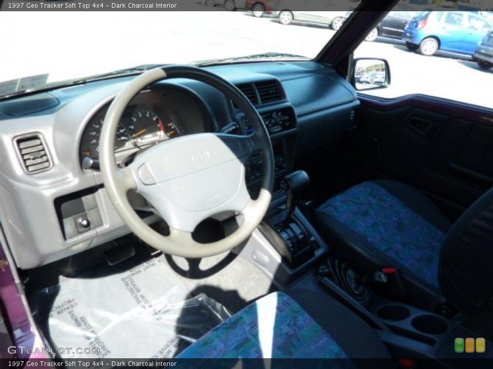 Dark Charcoal Interior Prime Interior for the 1997 Geo Tracker Soft Top 4x4 #36883288