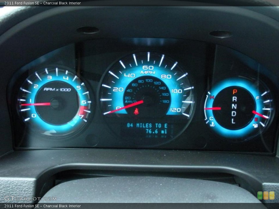 Charcoal Black Interior Gauges for the 2011 Ford Fusion SE #37023272