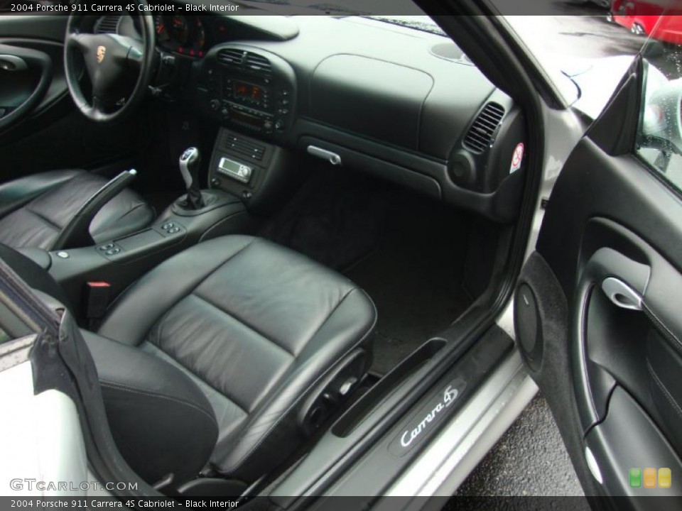 Black Interior Photo for the 2004 Porsche 911 Carrera 4S Cabriolet #37208457