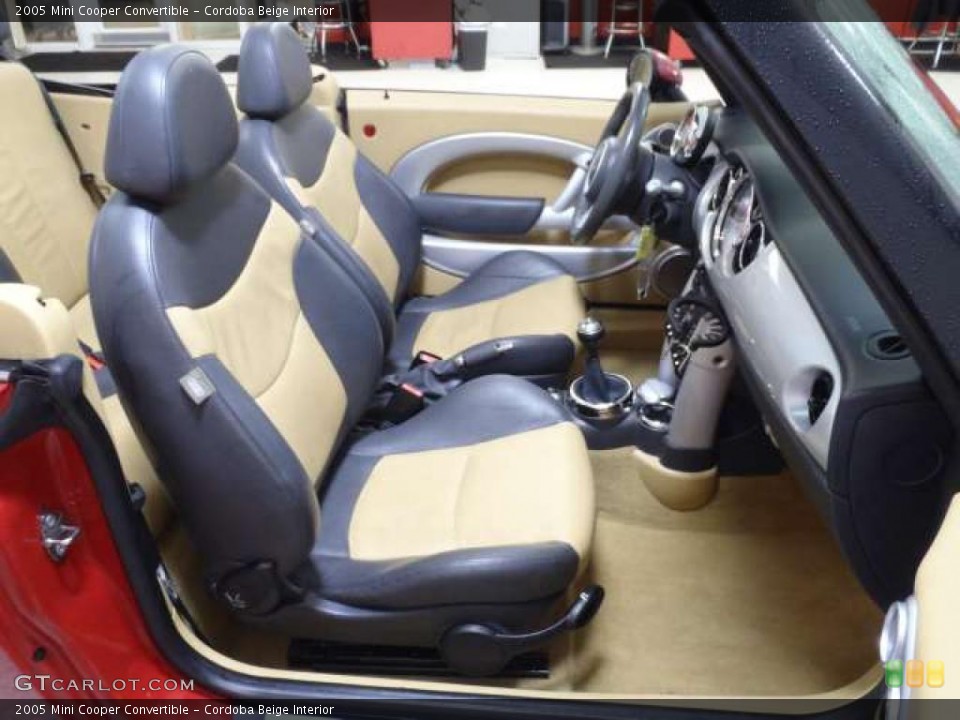 Cordoba Beige Interior Photo for the 2005 Mini Cooper Convertible #37226299