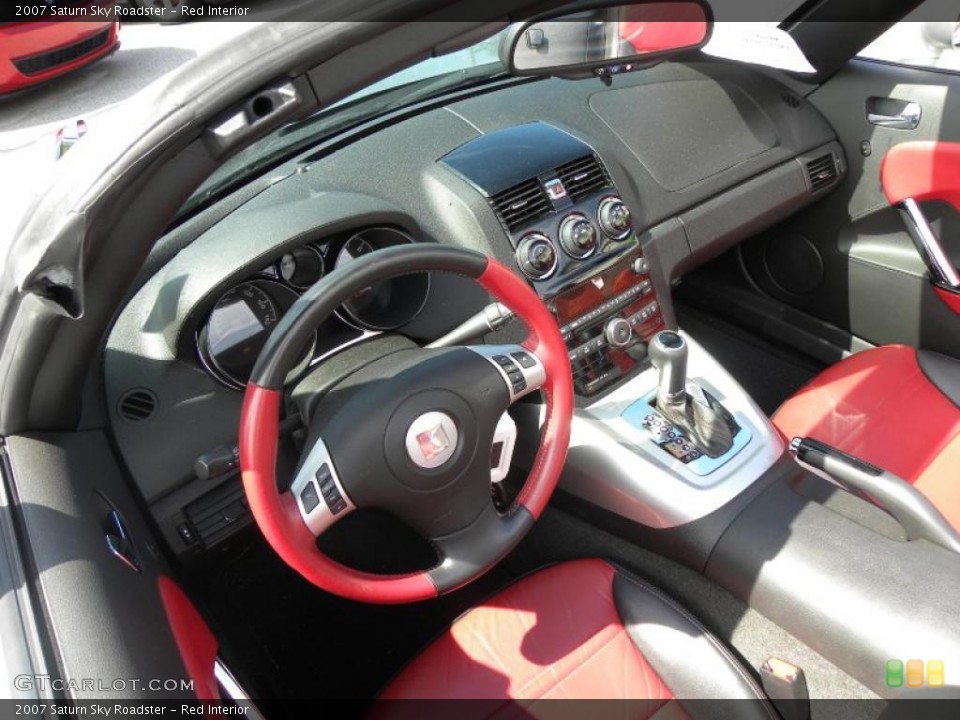 Red Interior Photo for the 2007 Saturn Sky Roadster #37232944