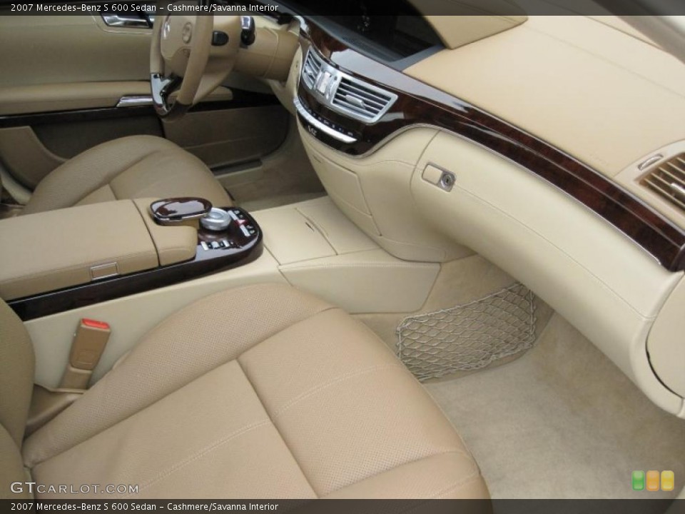 Cashmere/Savanna Interior Photo for the 2007 Mercedes-Benz S 600 Sedan #37278277