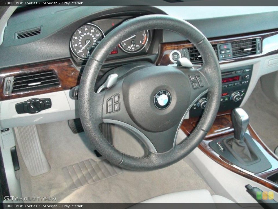 Gray Interior Photo for the 2008 BMW 3 Series 335i Sedan #37316660