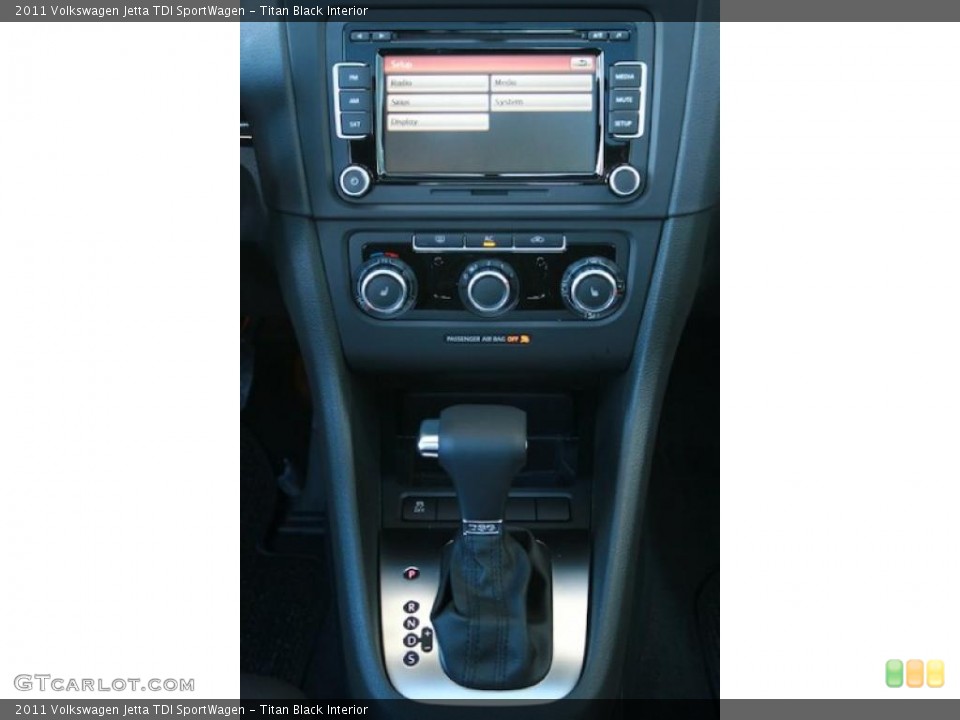 Titan Black Interior Transmission for the 2011 Volkswagen Jetta TDI SportWagen #37320245