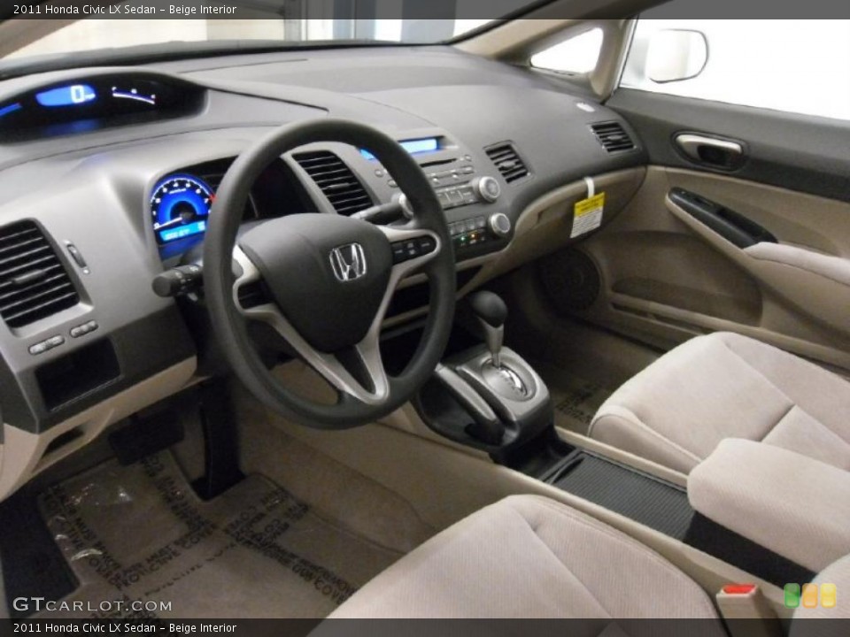 Beige Interior Photo for the 2011 Honda Civic LX Sedan #37329631