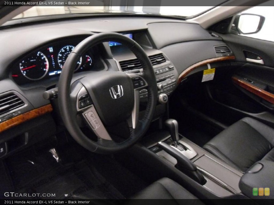 Black Interior Photo for the 2011 Honda Accord EX-L V6 Sedan #37332244