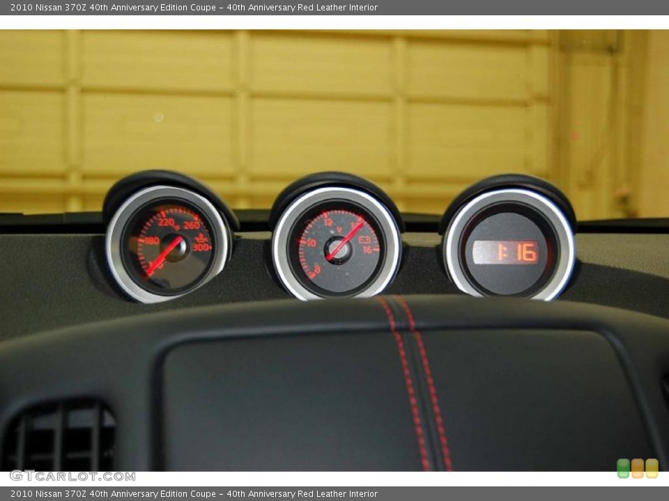 40th Anniversary Red Leather Interior Photo for the 2010 Nissan 370Z 40th Anniversary Edition Coupe #37349440