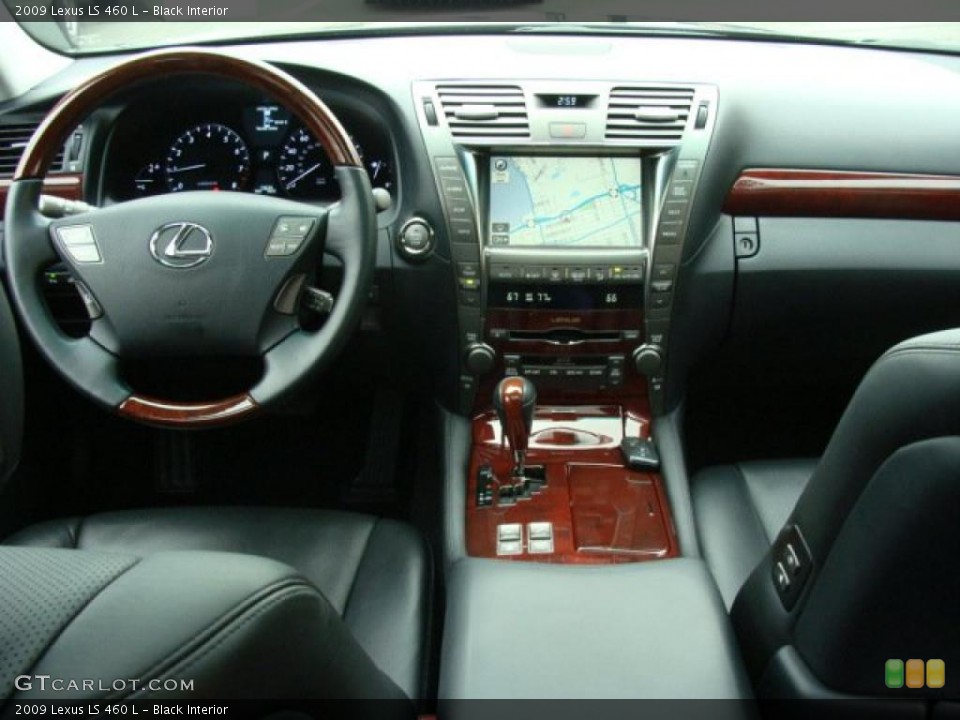 Black Interior Photo for the 2009 Lexus LS 460 L #37371793