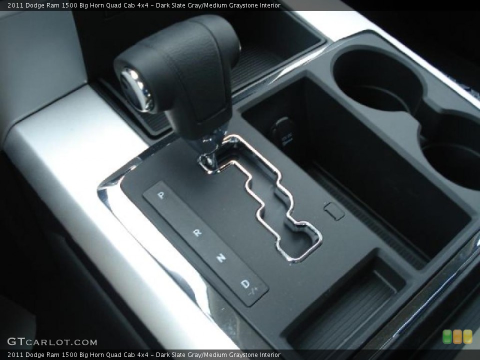 Dark Slate Gray/Medium Graystone Interior Transmission for the 2011 Dodge Ram 1500 Big Horn Quad Cab 4x4 #37383365