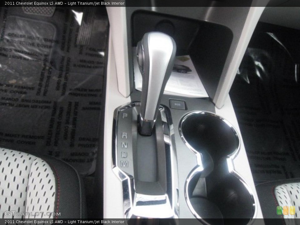 Light Titanium/Jet Black Interior Transmission for the 2011 Chevrolet Equinox LS AWD #37403534