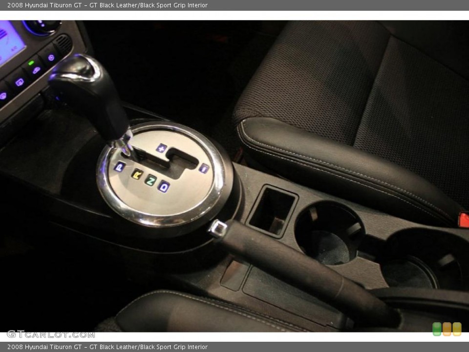 GT Black Leather/Black Sport Grip Interior Transmission for the 2008 Hyundai Tiburon GT #37407854