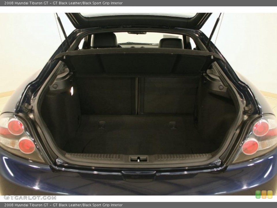 GT Black Leather/Black Sport Grip Interior Trunk for the 2008 Hyundai Tiburon GT #37407918