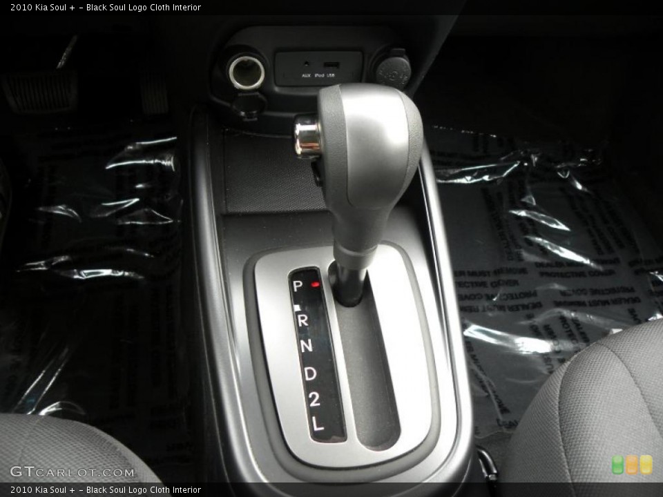 Black Soul Logo Cloth Interior Transmission for the 2010 Kia Soul + #37408842