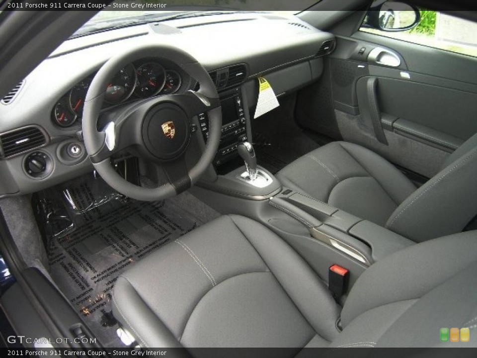 Stone Grey Interior Photo for the 2011 Porsche 911 Carrera Coupe #37410310